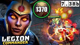 +1370 Attack Damage Legion Commander 46Kills One Shot Duel 7.38b | Dota 2