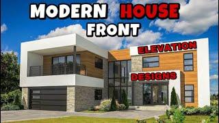 100 Modern House Front Elevation Design Ideas 2023 | House Exterior Wall Ideas | House Designs