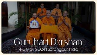 Guruhari Darshan, 4-5 May 2024, Sarangpur, India