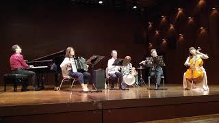 Mark Kovnatskiy performs his music with the Dreydel Orchestra (Japan) in Tokyo.