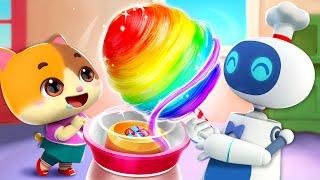 Yummy Robot Snack Maker | Good Habits for Kids | Kids Cartoon | Mimi and Daddy