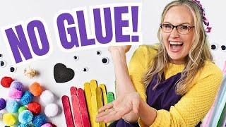 Easy Crafts for Kids with NO GLUE! - 30 MIN COMPILATION