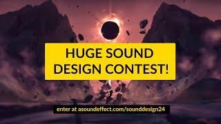 Sound Design Contest: Create the sound for this video for 7 chances to win wild prizes!