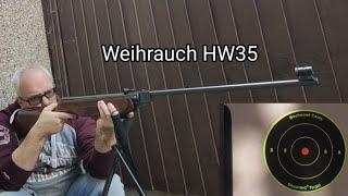 Weihrauch HW35 .177 open sights