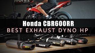 Honda CBR600RR Exhaust Dyno HP Comparison: Toce, Akrapovic, Two Brothers, Arrow, Yoshimura, Stock