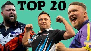 The 20 BEST Checkouts of the Darts Premier League Season 2024