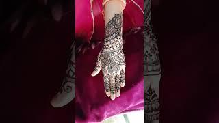 Beautiful heena design #mehndi #viral #arabic #mehandi #trending#ytshorts #henna #art #shorts #reel