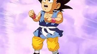 Dragonball GT Goku becomes ssj3 for the first time