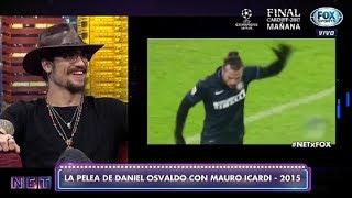 Daniel Osvaldo contó cómo fue su pelea con Mauro Icardi en el Inter.