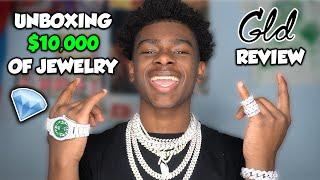 UNBOXING $10,000 of JEWELRY | SHOP GLD review !!