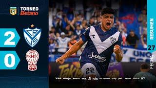 VÉLEZ 2 - 0 HURACÁN I Resumen del partido | #TorneoBetano 2024