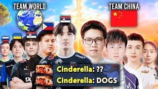 TEAM WORLD vs TEAM CHINA - OPEN ALLCHATS! - DOTA 2