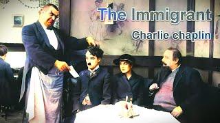 Colorized Charlie Chaplin: The Immigrant (1917) | Full Movie in Full HD | Classic Restored Comedy