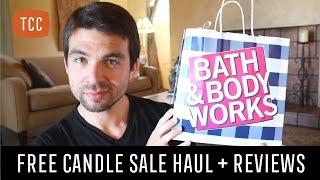 FREE CANDLE Sale Haul + Summer Candles Post-Burn Reviews – Bath & Body Works