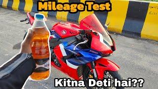 Honda CBR 1000RR-R | Mileage Test | Kitna Deti hai??