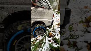 Small truck stuck in snow  #shortsvideo