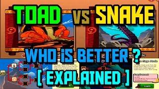 Ninja Saga - Toad Sage VS Snake Sage [EXPLAINED by R.Balaj] (Senjutsu) 2015