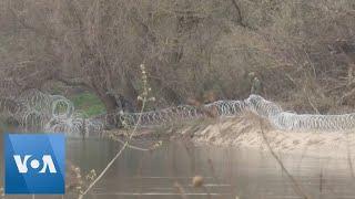 Greek Forces Lay Barbed Wire Along Turkish Border