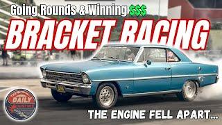 1967 CHEVY NOVA Bracket Racing, Winning $$$ And Tries To Break Itself...  #bristoldragway