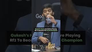 Gukesh did it, the world champian from india  congratulations #shorts #chess #chesschampionship