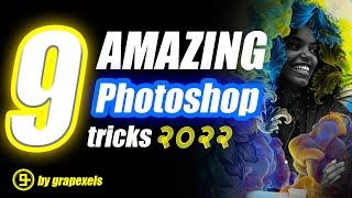 9 Amazing! Photoshop tricks and Tutorial 2022