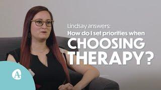 Ask a Parent: How do I set priorities when choosing therapy or interventions for my child? (1/2)