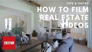 HOW TO SHOOT REAL ESTATE VIDEOS | Gear, Settings, Camera Movements