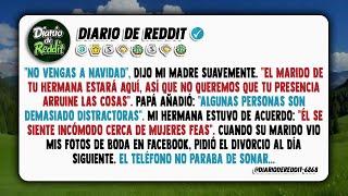 "No vengas por Navidad," dijo mi madre suavemente. "El esposo de tu hermana estará aquí, así que no