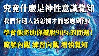 究竟什麼是神性意識覺知，我們普通人該怎樣才能感應到他？學會他將助你擺脫90%的問題！瞭解內觀 練習內觀 增強覺知！#能量#業力#宇宙#精神#提升 #靈魂 #財富 #認知覺醒