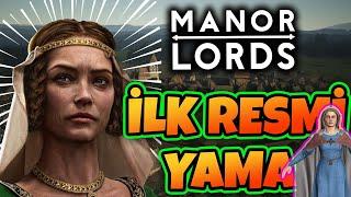 Manor Lords İlk Resmi Yama  Yeni Yama Yenilikler !