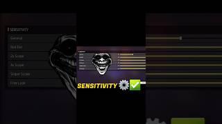 4GB RAM SENSITIVITY SETTINGS | 4gb ram free fire sensitivity settings  #sensitivity #freefire