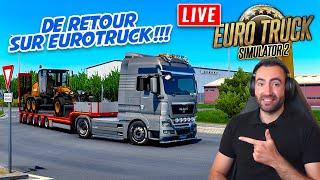  [LIVE ETS2] ON EST DE RETOUR DANS NOS CAMIONS AVEC ROMAGRI !!!