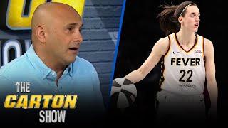 Caitlin Clark takes cheap shot, Is she being received negatively by peers? | WNBA | THE CARTON SHOW