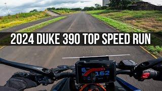 2024 KTM Duke 390 Top Speed