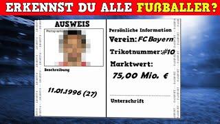 Erkennst du die Spieler an ihrem Ausweis?  | Fußball Quiz 2023