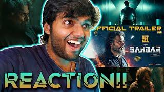 Sardar Official Trailer | REACTION!! | Karthi, RaashiiKhanna | GV Prakash Kumar | P.S Mithran