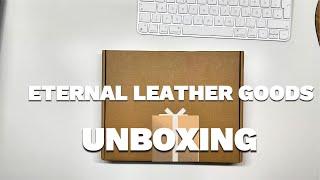 Eternal Leather Goods Unboxing (TN Standard Size) I Comparison With Other Leather Covers I Own