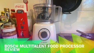 Bosch Multitalent Food Processor Review #multitalent