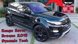 Range Rover Evoque Dynamic Tech - Bancos concha vermelhos - Apresentando o carro