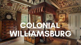 Colonial Williamsburg Interior Design Style Tips