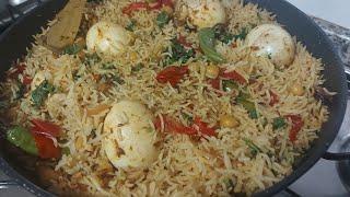 Anda  Chana Pulao Recipe | Yummy Egg Pulao Recipe | Easy anda Pulao recipe