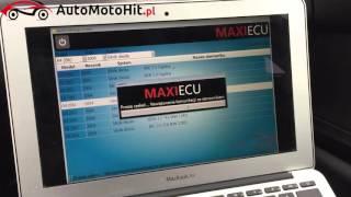 MaxiEcu - program i interfejs do pełnej diagnostyki pojazdu