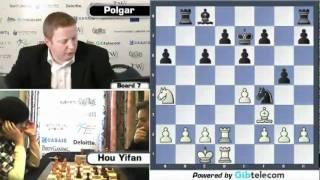 Hou Yifan Vs. Judit Polgar (Gibraltar Chess Festival - Round 7)