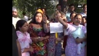 Parents’ protest against school fee hike in Ludhiana