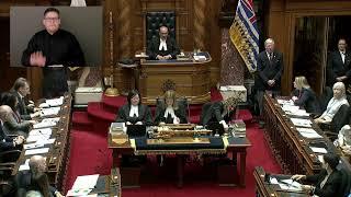 BC Legislature Live Stream