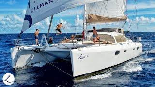 CATAMARAN SAILING in the Caribbean  (with a crew of 8!)