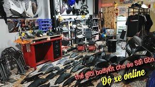 xưởng độ bodykit moto tại sài gòn | Độ Xe Online - Thế Giới Bodykit