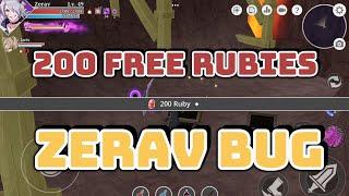 Zerav Bug Free 200 Rubies Location  in Epic Conquest 2