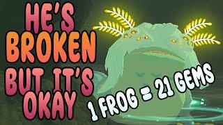 Get 21 Bubbul Gems FAST! Glitched Frog!