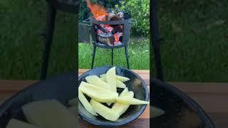 Como hacer Papas a la Parrilla con Leña paso a paso